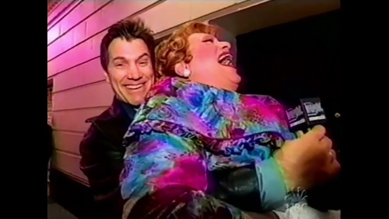 Chris Isaak and Kenney Dale Johnson from Times Square on Tonight Show 12/31/02