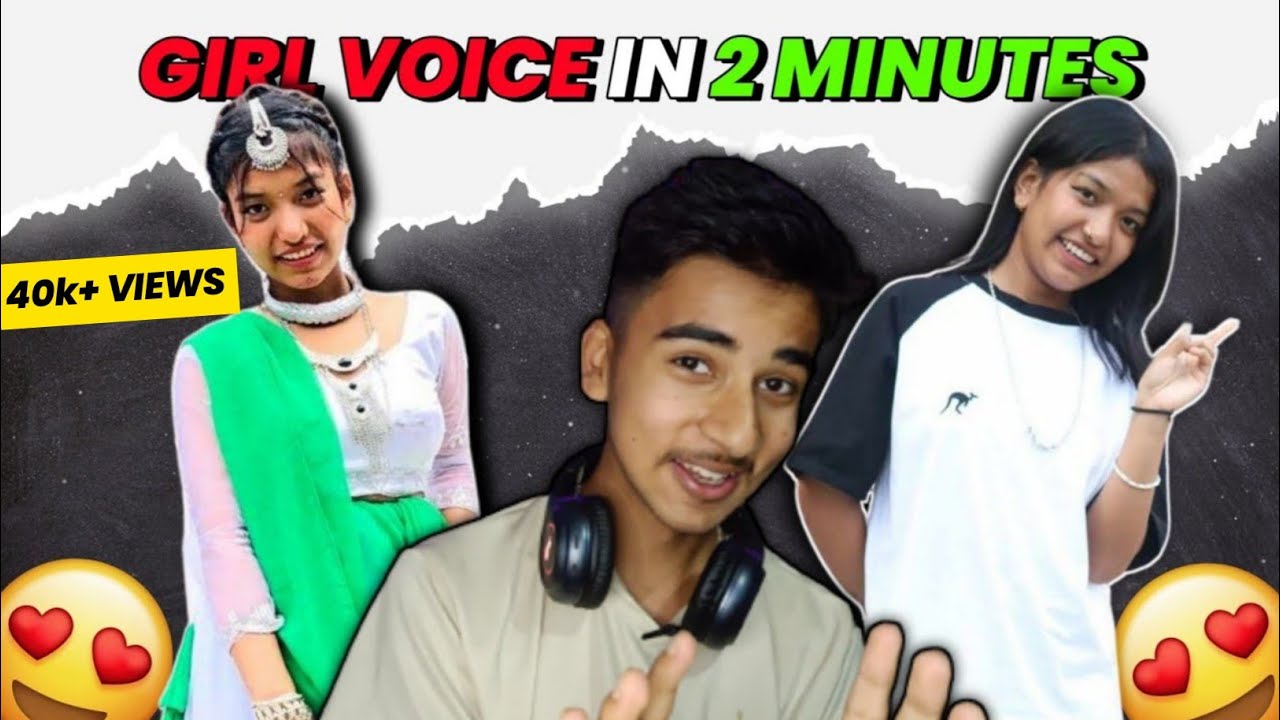 LADKI KI VOICE KAISE NIKALE ! Voice Changer?