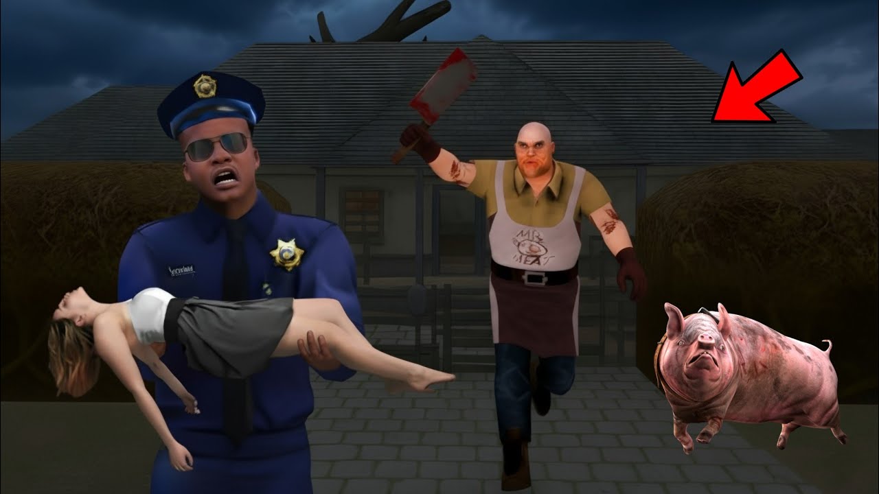 FRANKLIN SAVING PRESIDENT'S DAUGHTER FROM MR.MEAT IN GTA 5