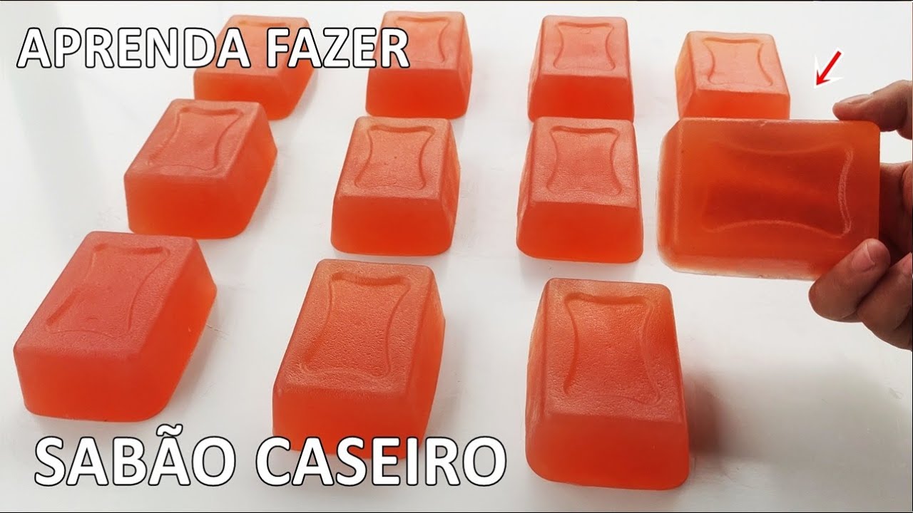 FAÇA SABÃO CASEIRO LINDO IGUAL DE MERCADO USE  3 INGREDIENTES