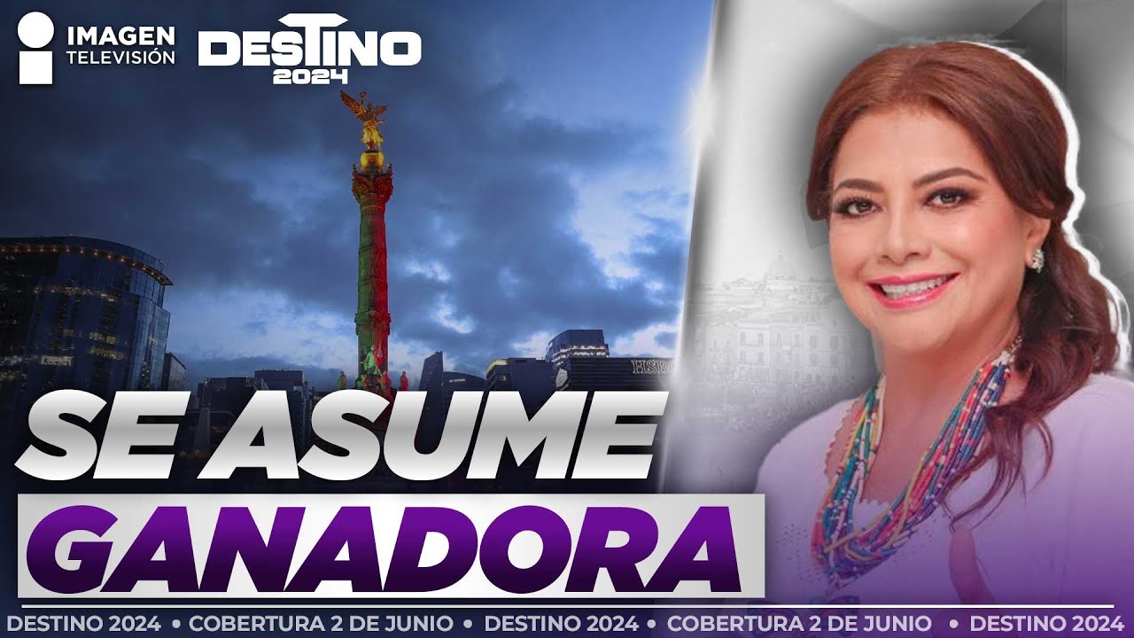 Elecciones 2024: Clara Brugada se asume ganadora en la CDMX | Destino 2024