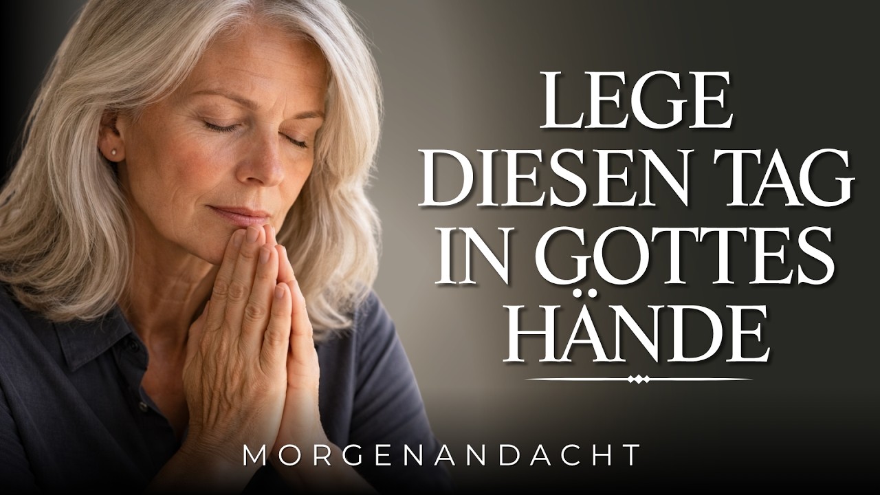Lege diesen Tag in Gottes H&auml;nde &ndash; und finde Frieden | Morgenandacht | Morgengebet