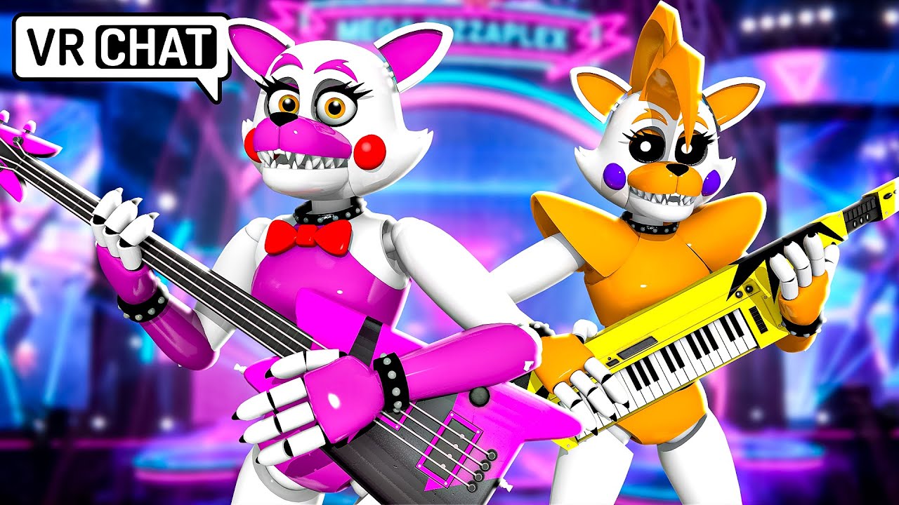 Becoming GLAMROCK ANIMATRONICS in VRCHAT