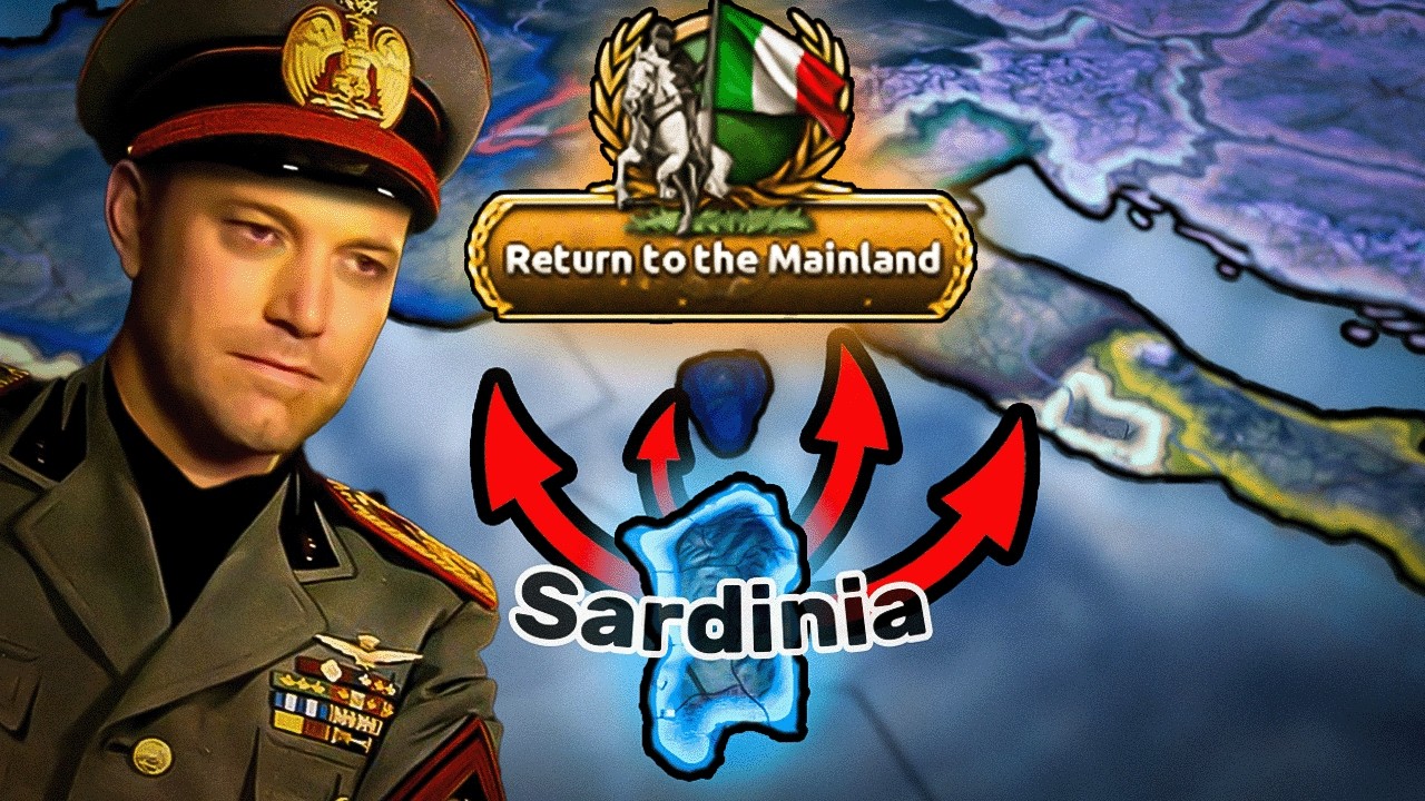 I ruined my sleep schedule to save Europe as Sardinia in HOI4