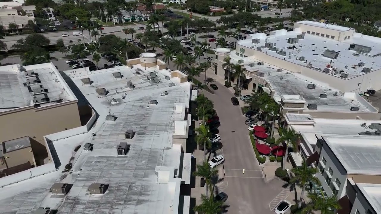 Naples Drone swoops over Mercato for Ovation HOI inspections on Mercato Way Lennar homes development