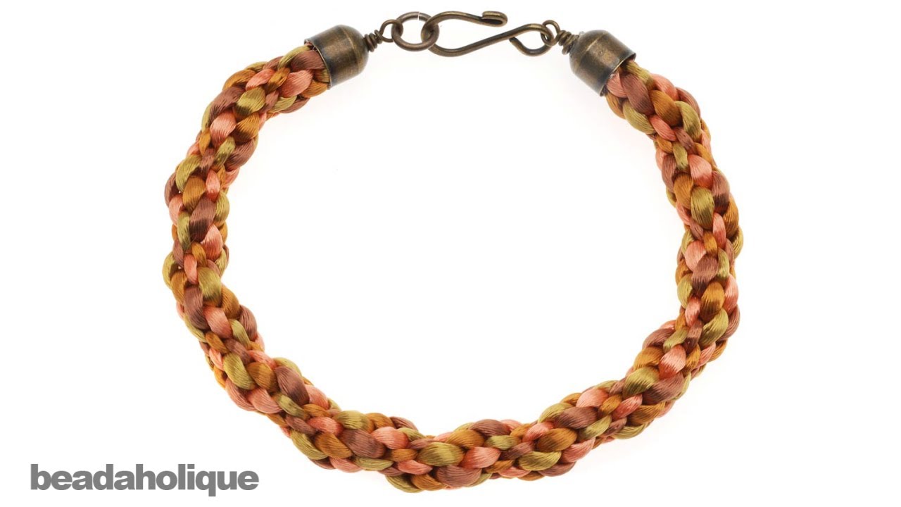 How to Make a Simple 8-Warp Kumihimo Braid Bracelet