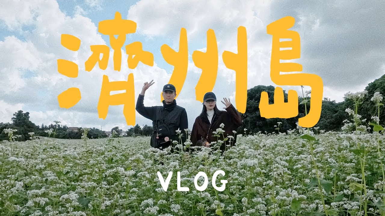 濟州島｜ 好隨性的影片之季節限定美麗的蕎麥花田｜雅柒