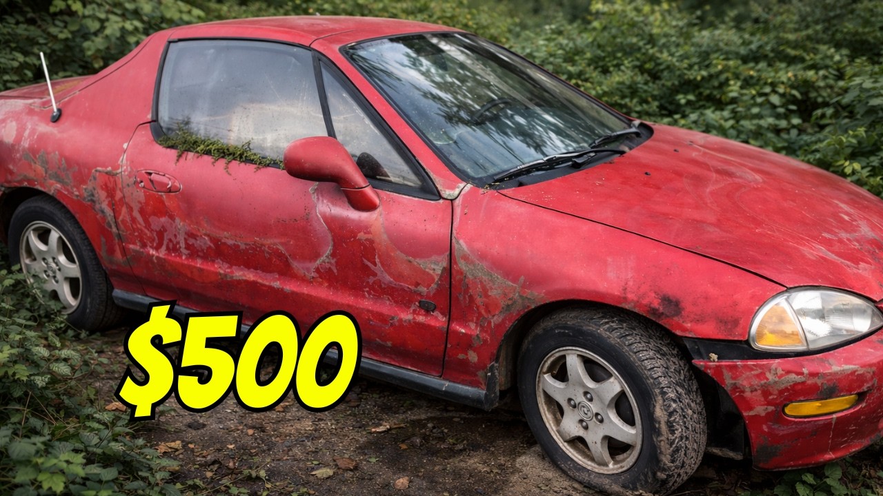 We Bought a Honda Del Sol That Hadn’t Run in 10 Years