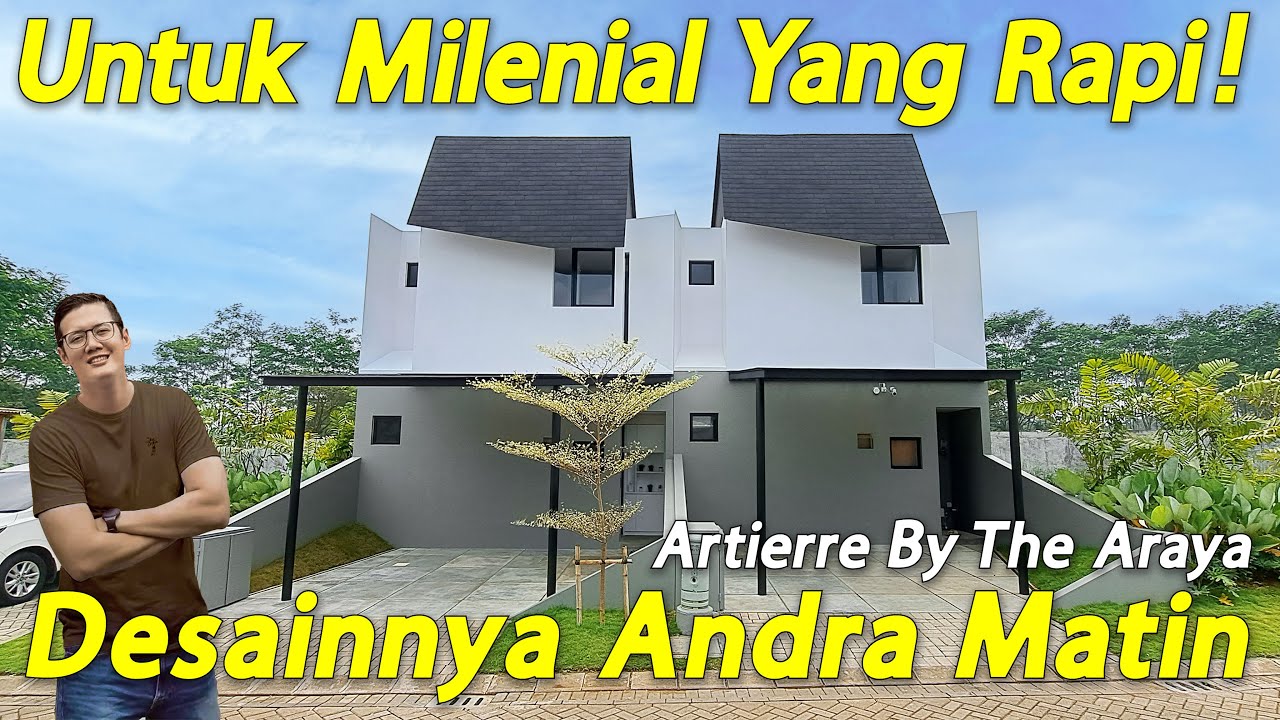 Rumah Karya Arsitek Terkenal Andra Matin Di Artierre By The Araya