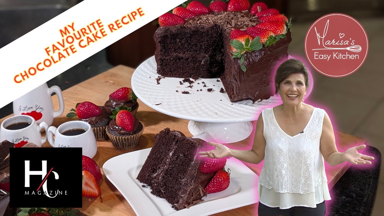 Marisa Mariella Shares Her EASIEST Chocolate Cake Recipe