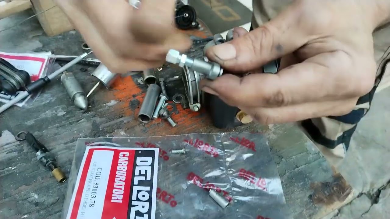 levetta aria su carburatore 24