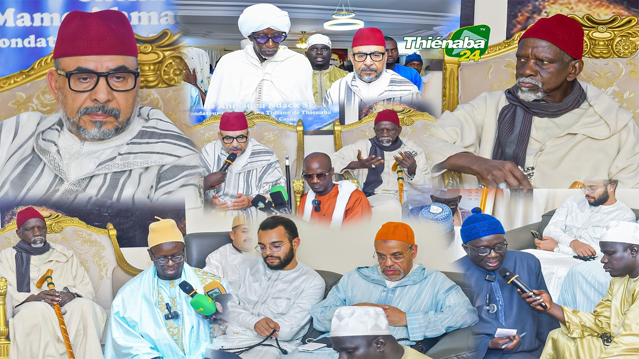 Visite De Mouhamadoul Kabir At Tidjani Khalif Seydina Cheikh à Thieneba Chez Le Khalif Édition 2026