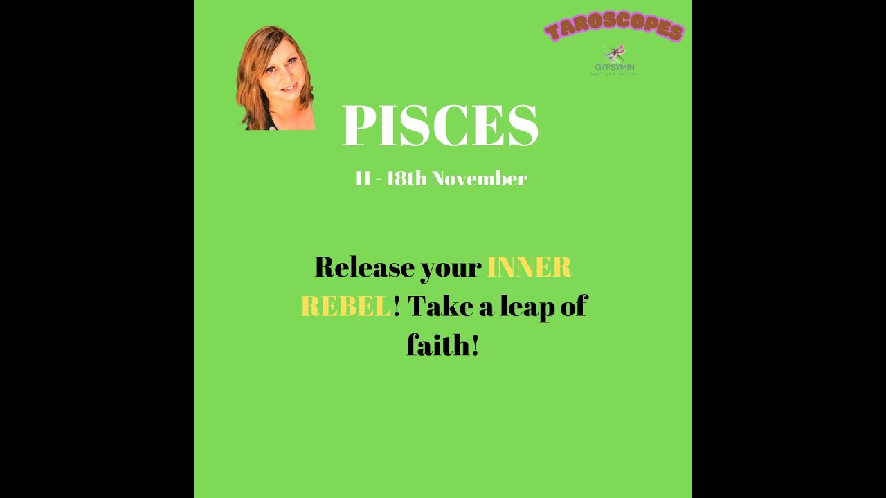 ♓️ PISCES: RELEASE your INNER REBEL,take a LEAP of FAITH!