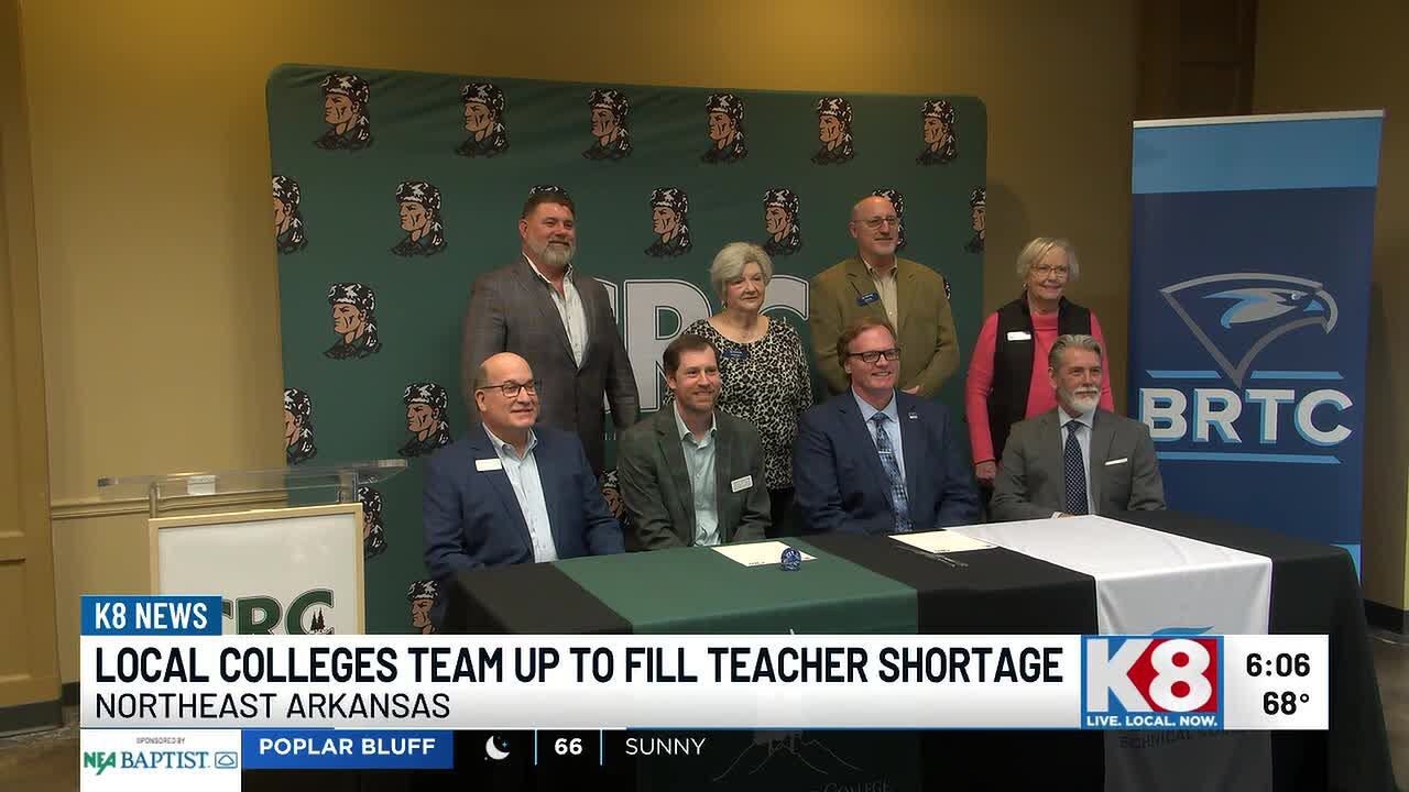 Crowley’s Ridge College, Black River Technical College partner to address Northeast Arkansas teac...