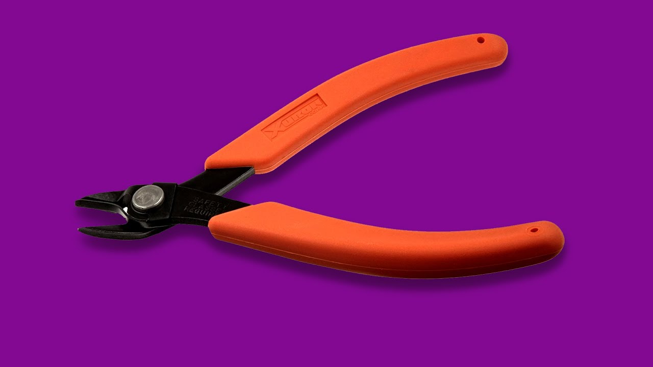 Xuron&reg; Shears Wire Flush-Cutters in Action