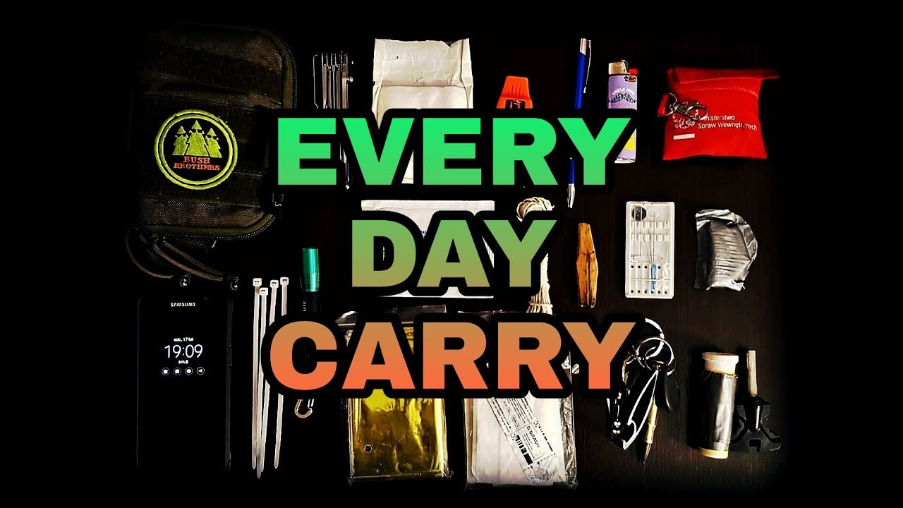 EDC Bibosza - Everyday Carry