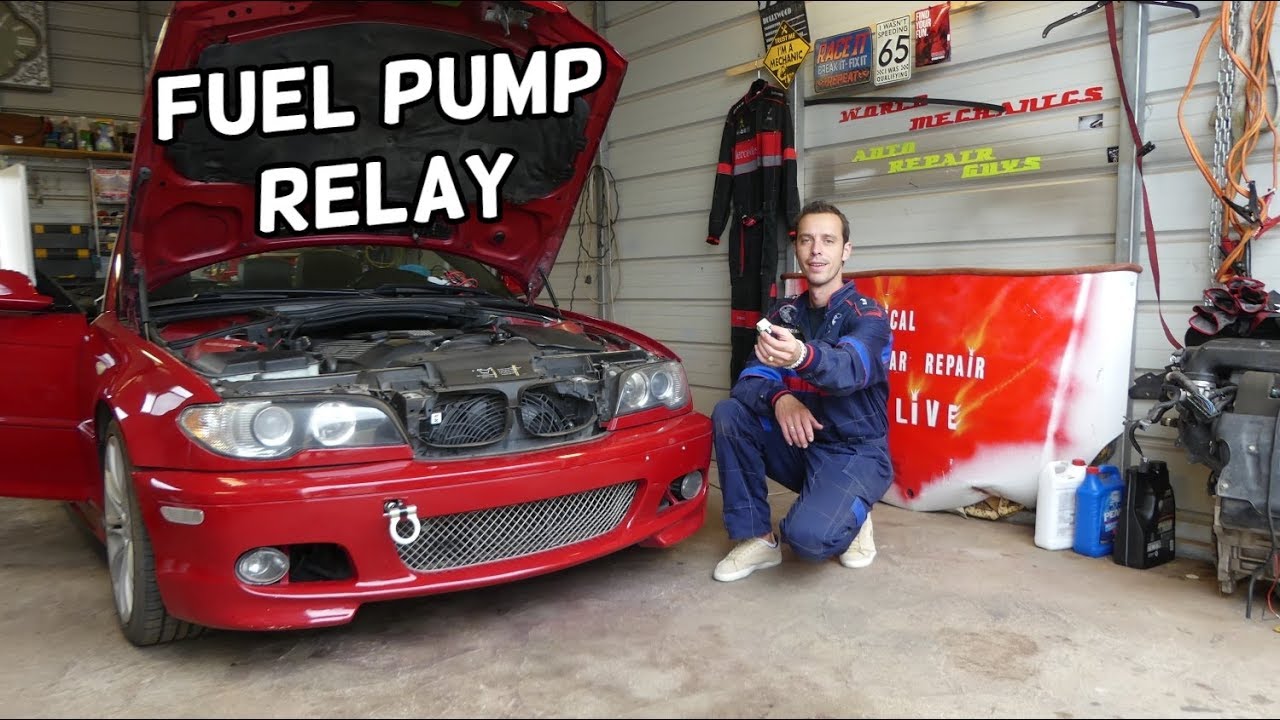 BMW E46 FUEL PUMP RELAY LOCATION REPLACEMENT | BMW E46 NOT STARING