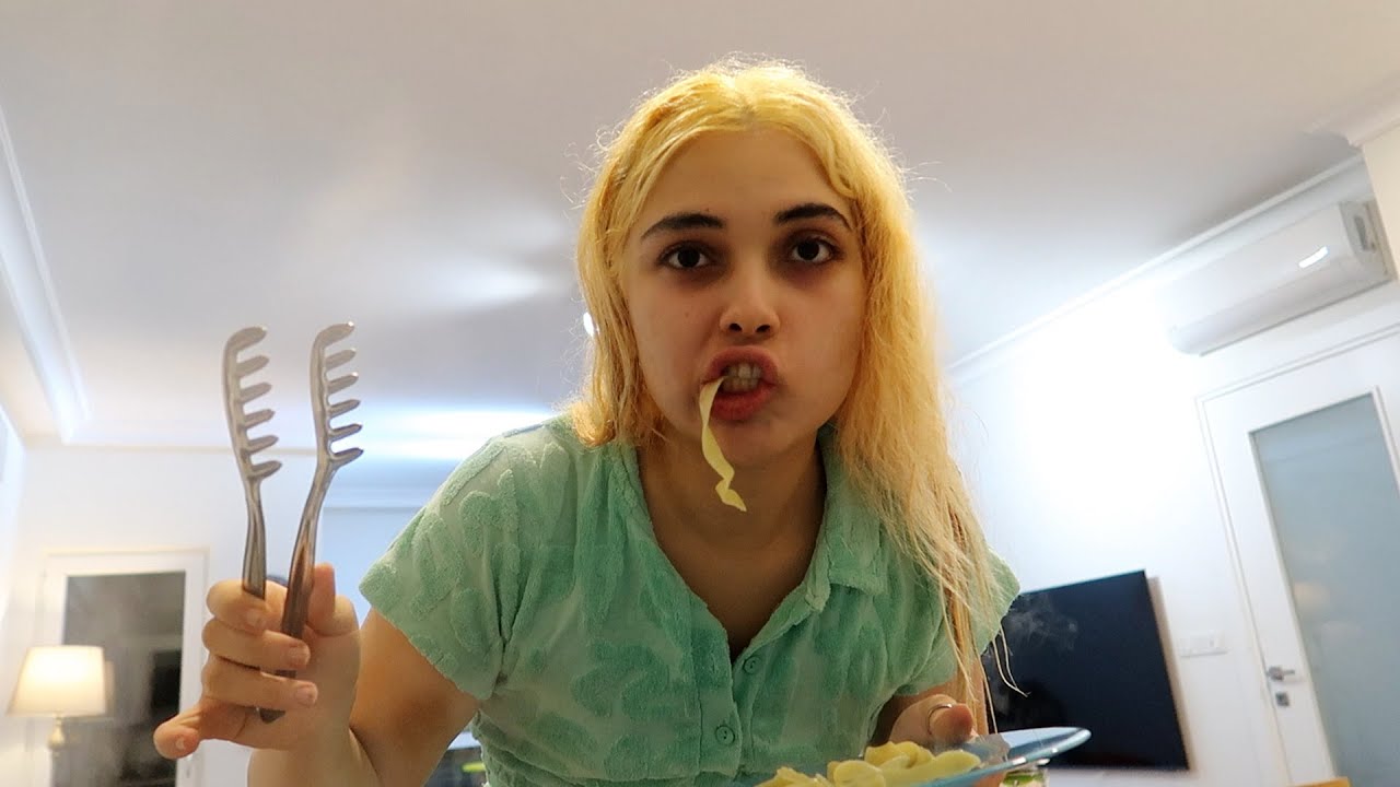 یک هفته پرخوری شدید با من😏🤰