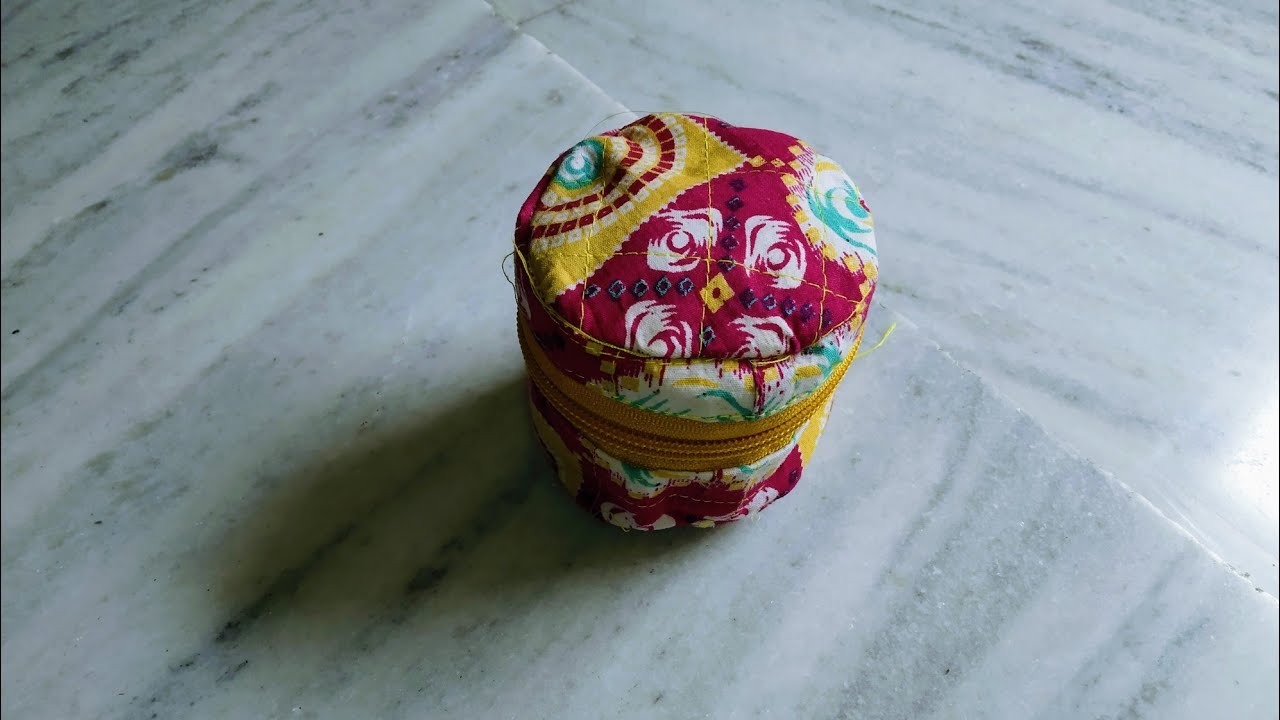How to make a small coin pouch#diy