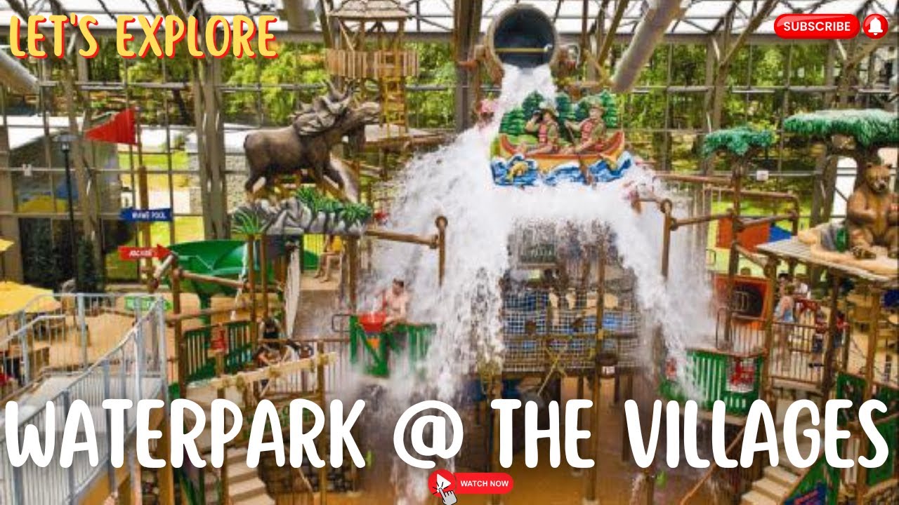 Let's explore Waterpark at the Villages, Flint, Texas | Indoor Waterpark