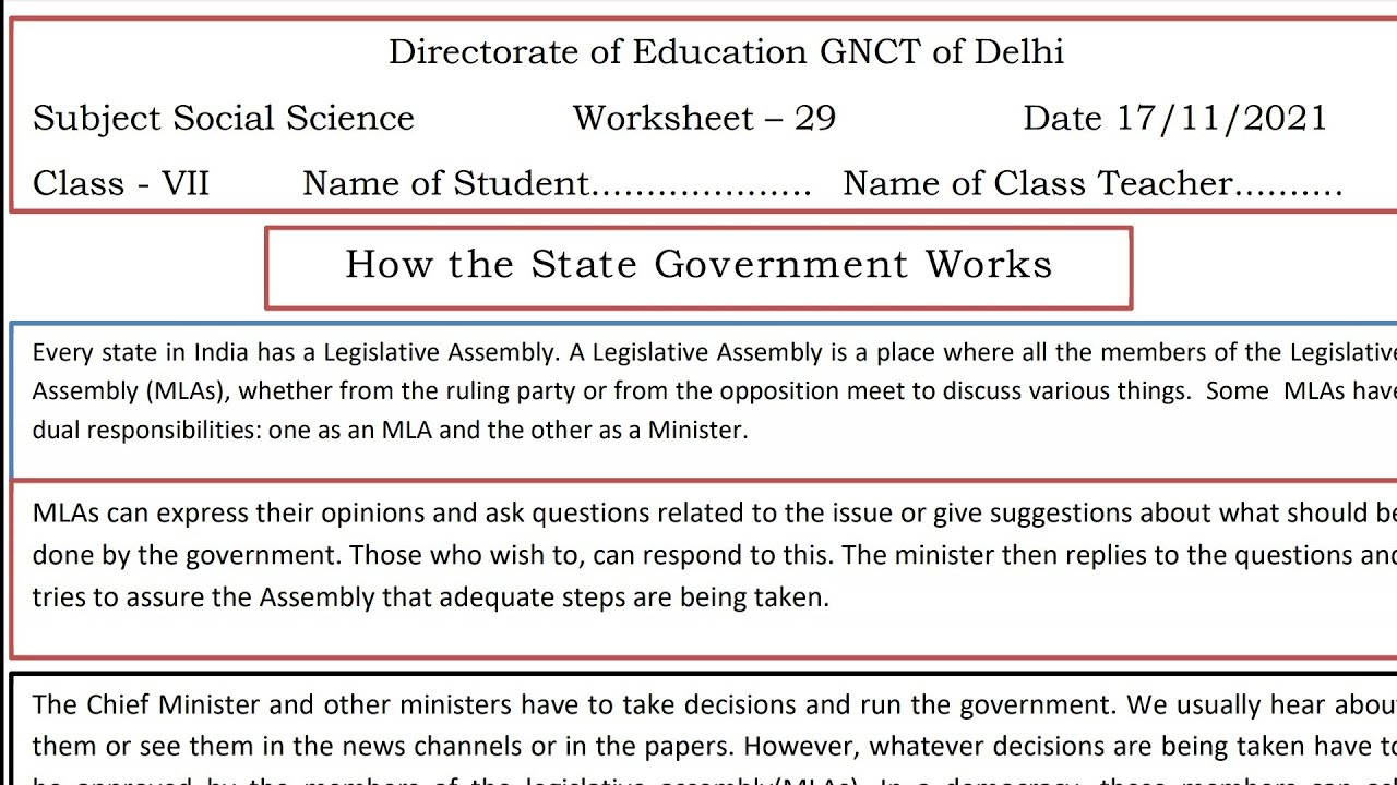 social science worksheet 29 class7 (17/11/21) English medium/ sst worksheet29/#sstworksheet29class7