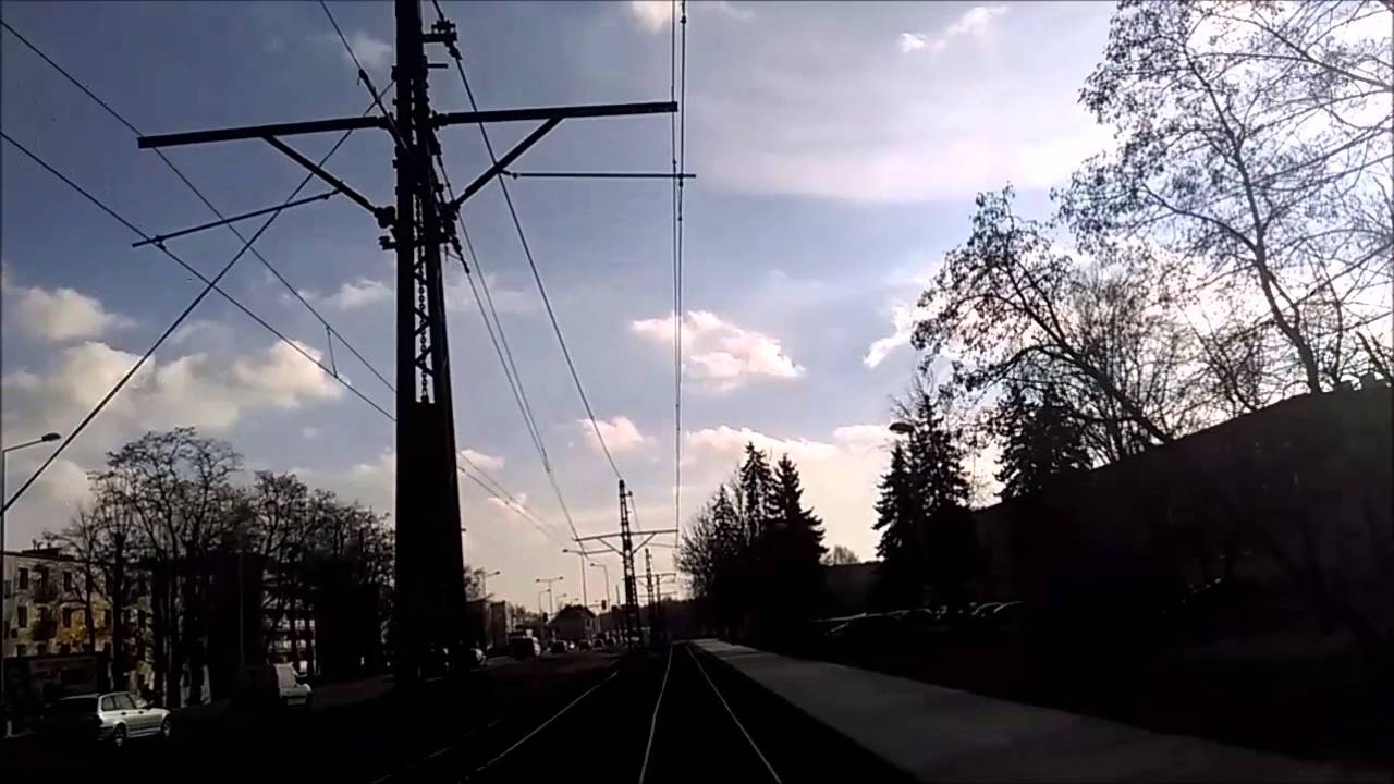 Tram cabin viev linia 49 - Stroszek Zajezdnia - Bytom Plac Sikorskiego