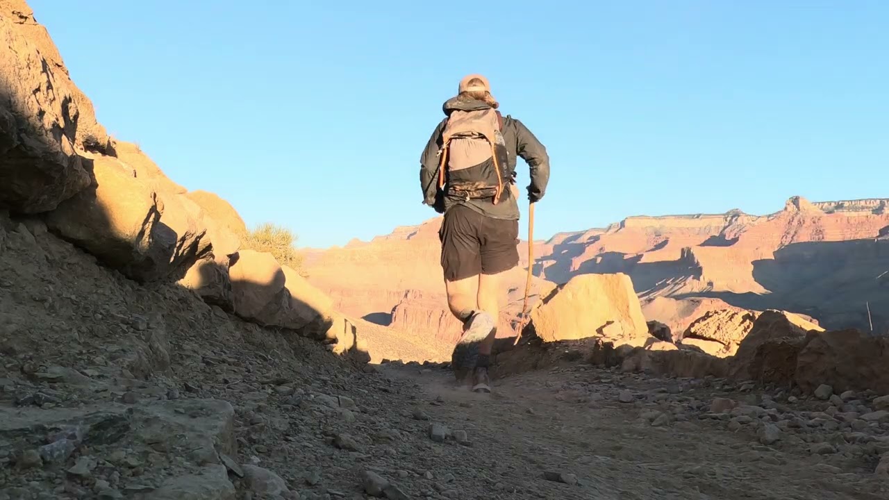Grand Canyon Trail run to Phantom Ranch