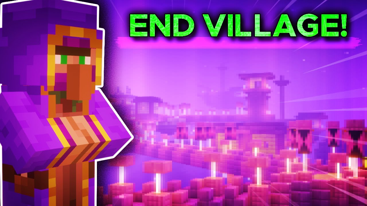 What would an END Village look like in Minecraft?