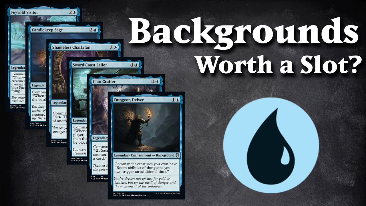 The Best Backgrounds in the 99: Blue | Baulder's Gate | Magic: The Gathering