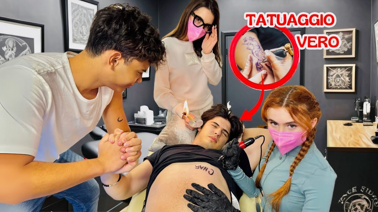 HO FATTO UN TATUAGGIO VERO AI MIEI AMICI…😱- by Charlotte M.