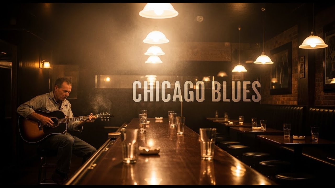 Chicago Blues Guitar 2026 | Dark Slow Blues for After Hours Mood