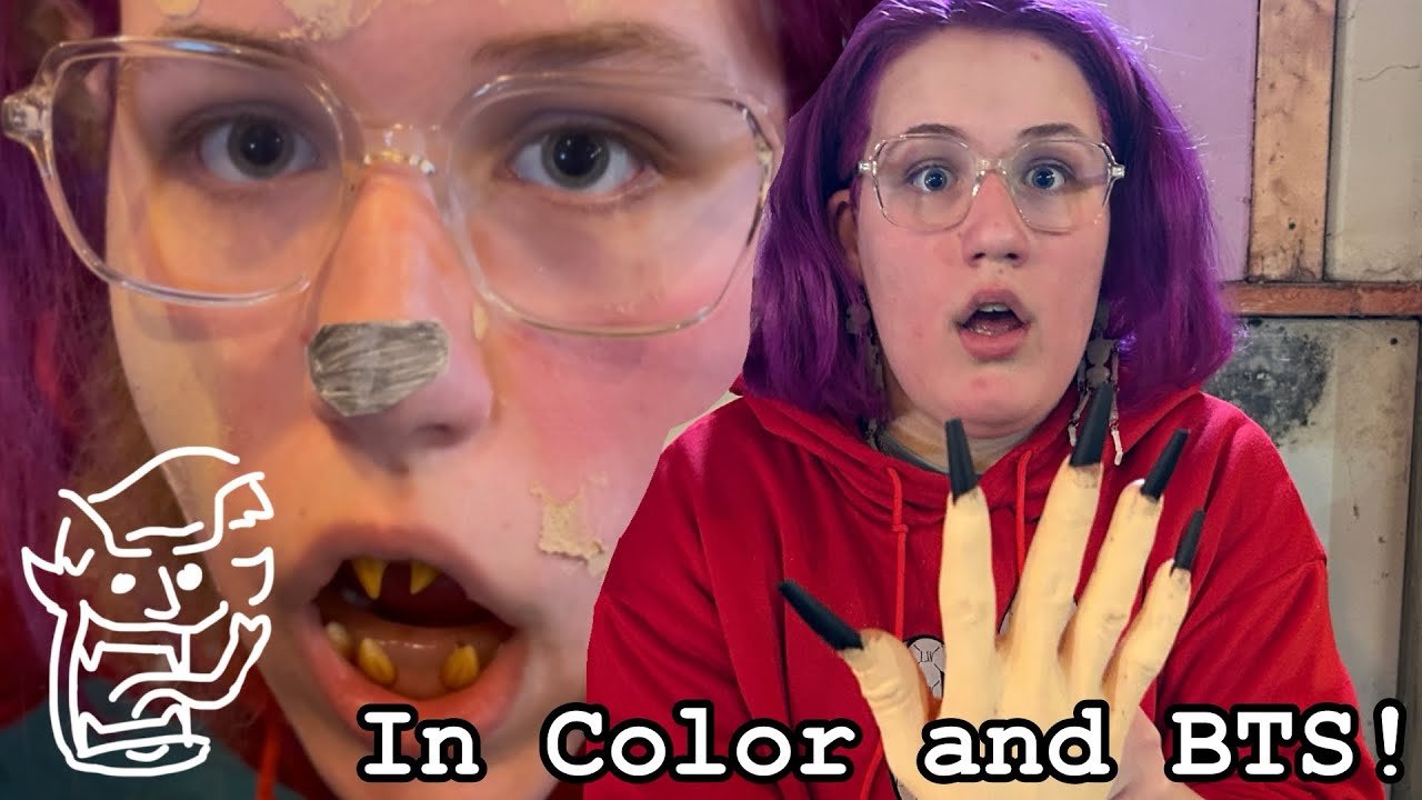 Homemade Werewolf Transformation | In Color and Behind The Scenes