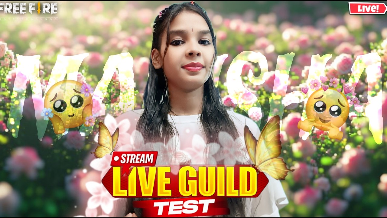 'Subah ka Time, Masti ke Prime Girl Free Fire LIVE🎯#freefirelive #fflive #girlgamer #ffgirlgamerlive
