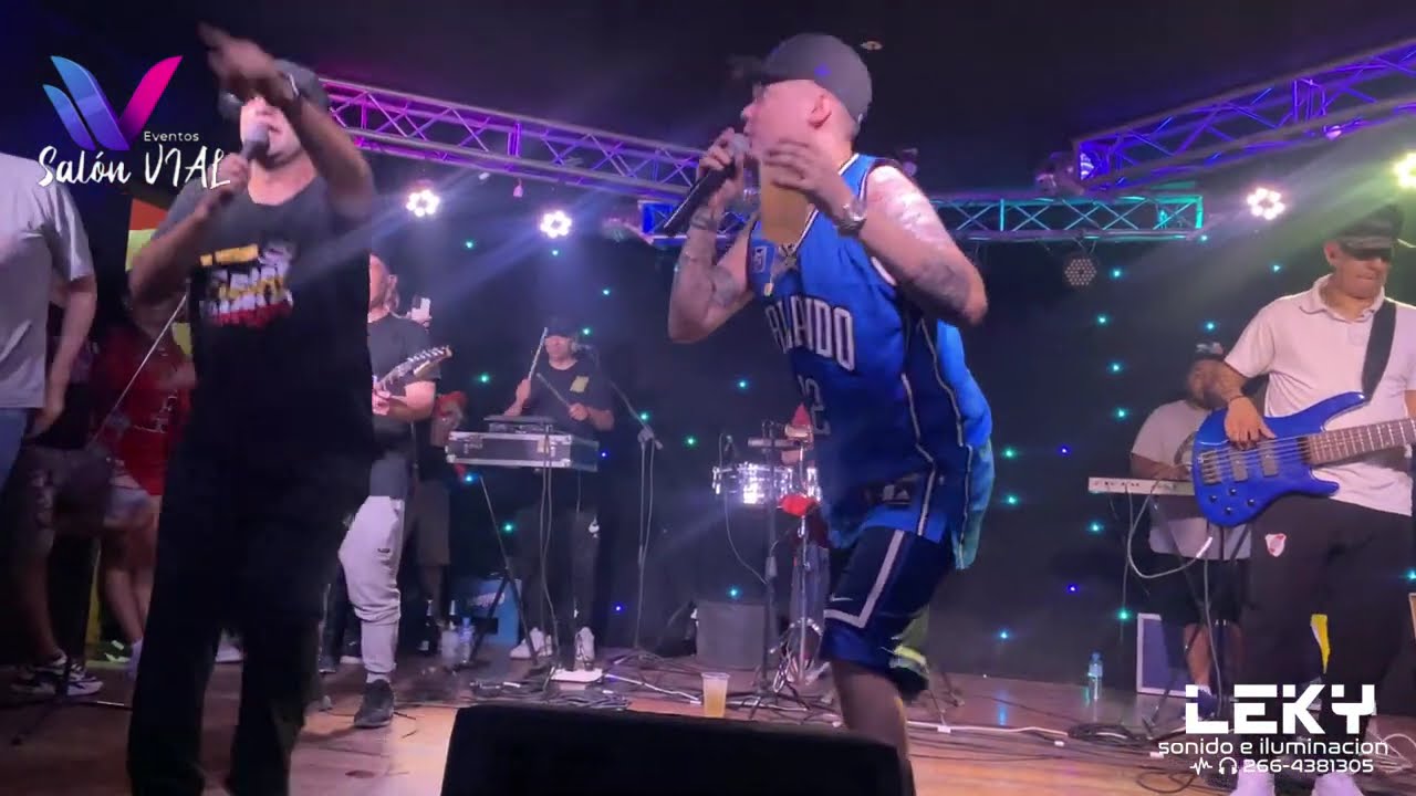 Supermerk2 en vivo - salón vial - LEKYSONIDO