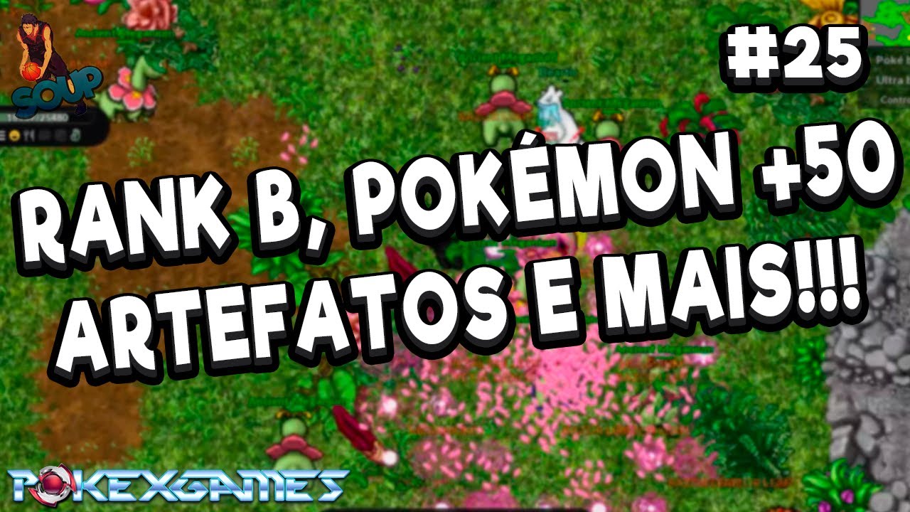 [PXG] 1 HORA NAS MEGANIUM, UPAMOS RANK B DE PROFESSOR E BEARTIC +50!!! DO INICIANTE AO MESTRE #25
