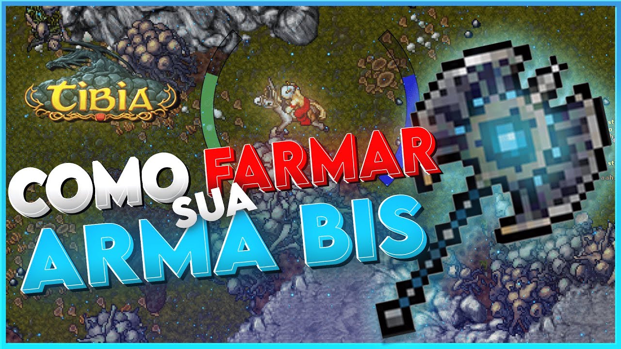 O SEGREDO PARA FARMAR SUA ARMA BIS NO TIBIA ! (COMEÇANDO SEM ITENS)
