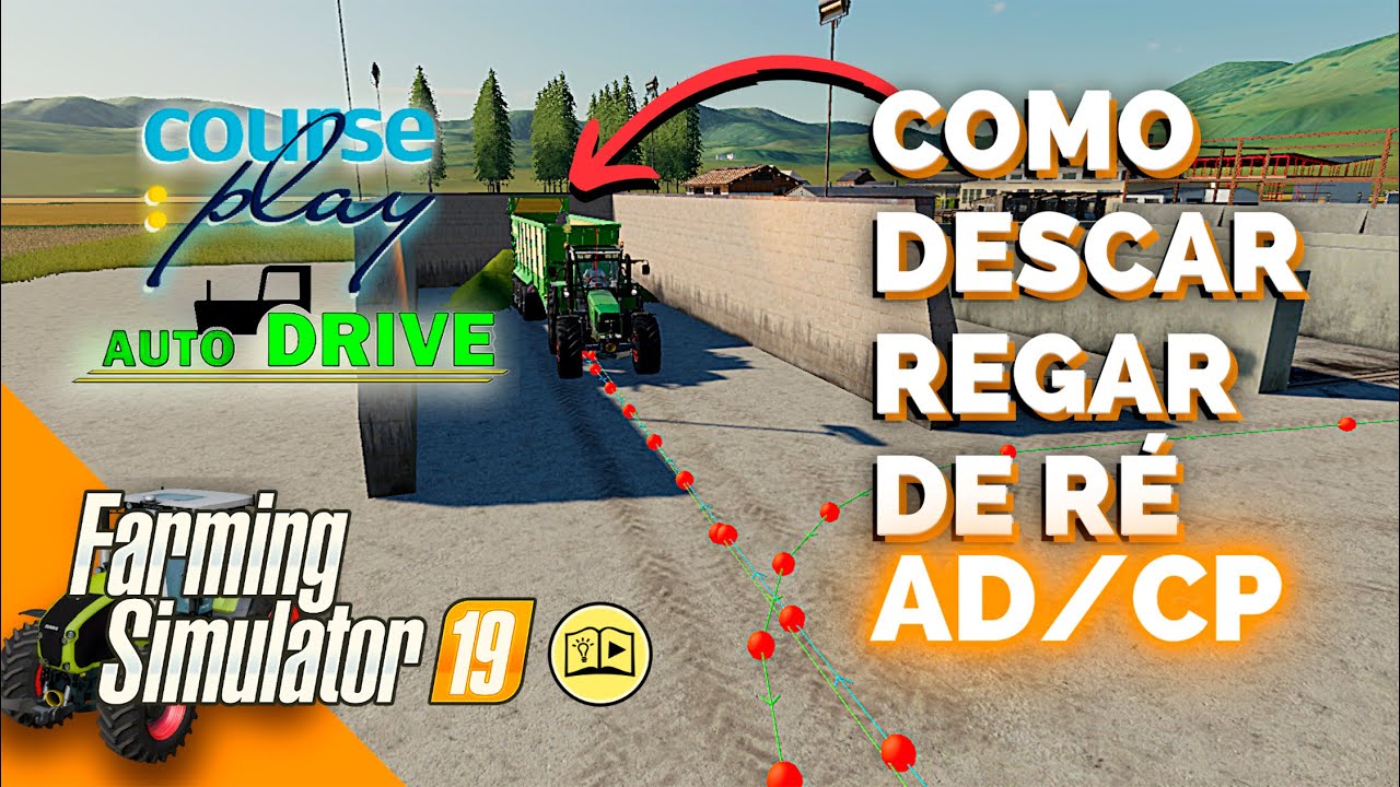 Como Descarregar de Ré AD e CP | FARMING SIMULATOR 19 Tutorial pt-BR