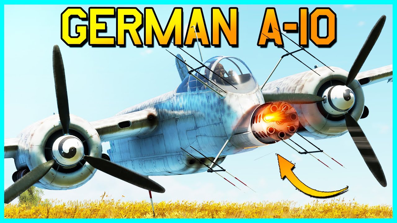 Germany's RARE A-10 in War Thunder