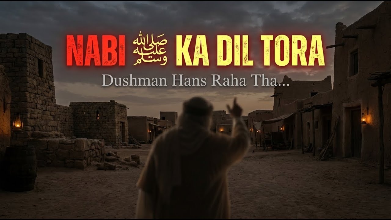 Wo shakhs jis ne Nabi ﷺ ka dil tora  Story of Surah Al Kausar