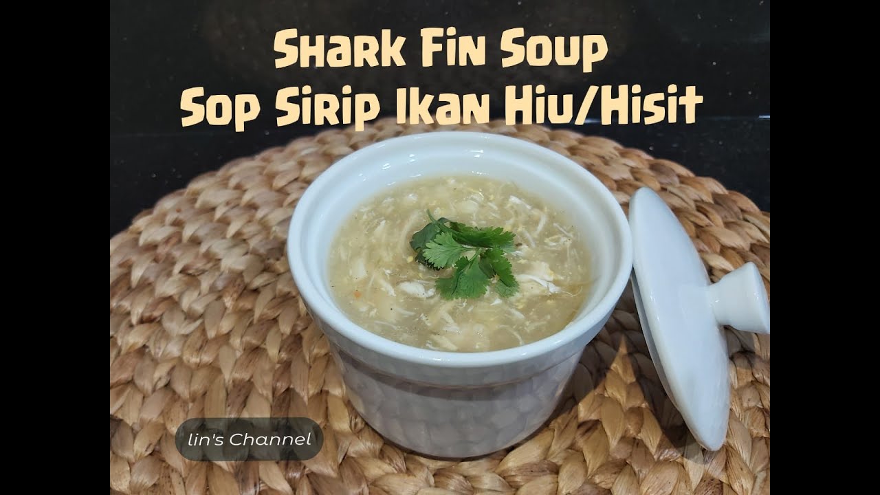 Cara memasak sop sirip ikan hiu/hisit