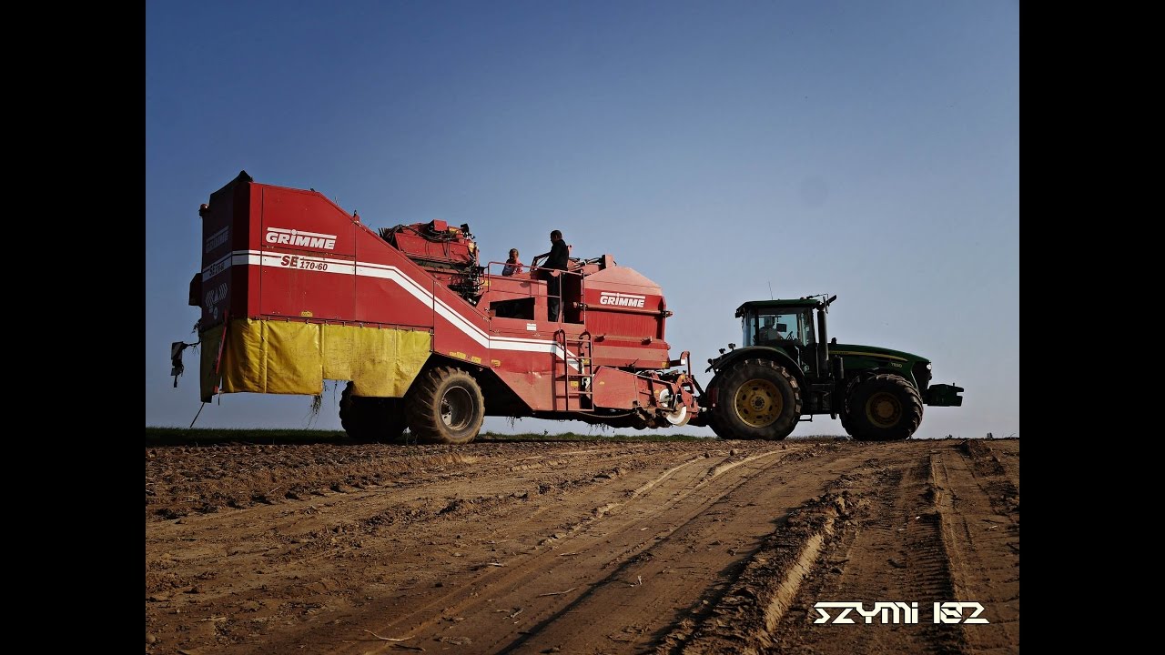 Wielkie kopanie ziemniaków w Dzida Produkt 2016 - Dewulf || John Deere || Grimme || 3x Volvo || MAN