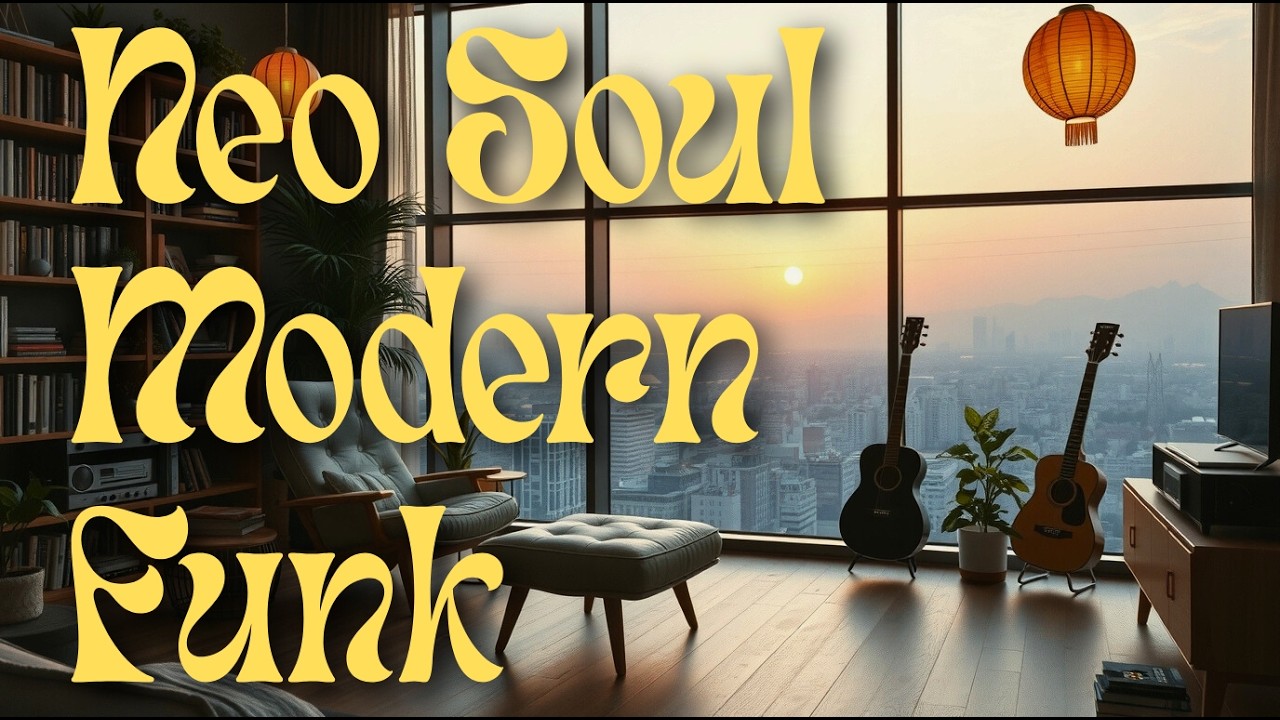 Modern Neo Soul Funk Mix 🌇  Smooth Jazz & R&B Instrumental Vibes