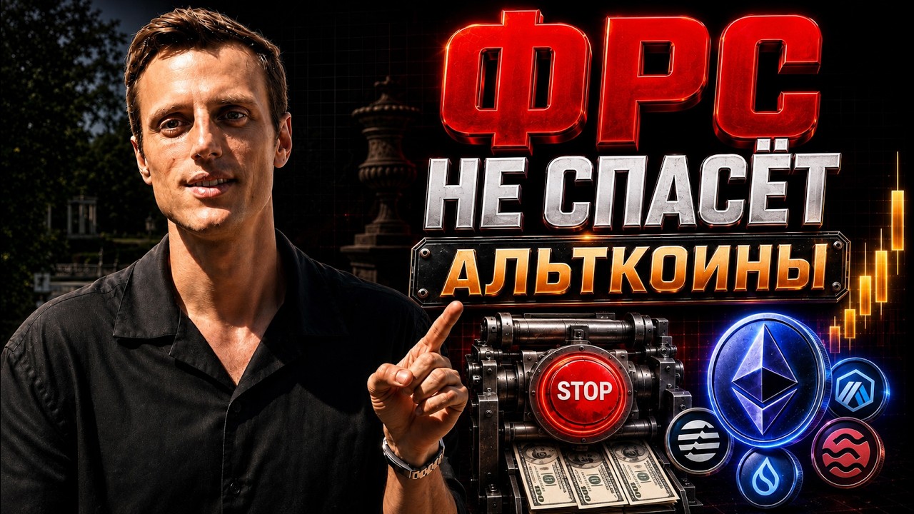 Альтсезон состоится без печатного станка ФРС. Альткоины взлетят прямо перед началом кризиса 🚀
