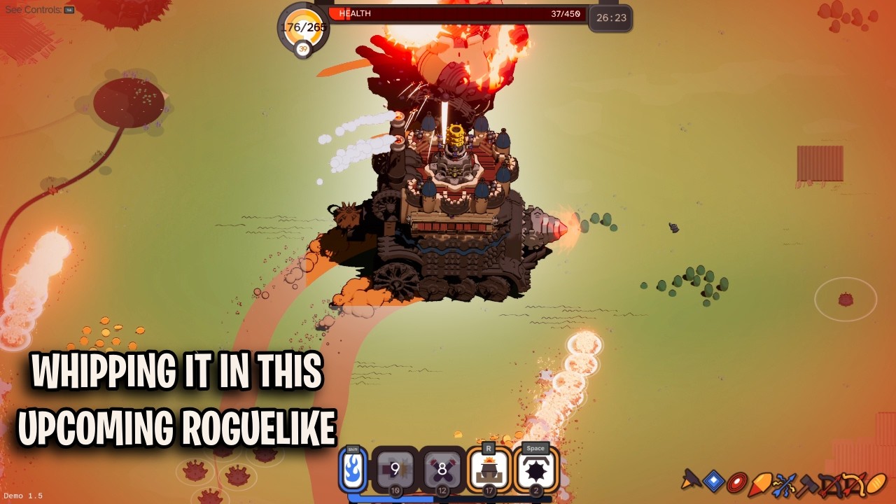 Become the Biggest Castle on Wheels - Wanderburg Demo