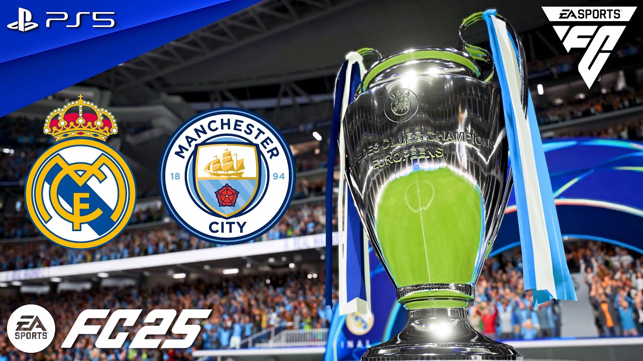 FC 25 - Real Madrid vs. Man City - UEFA Champions League 2025 Final Match | PS5™ [4K60]