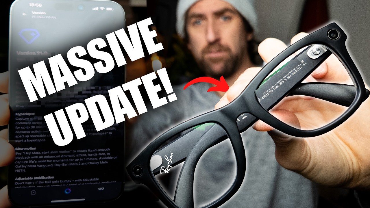 Очки Ray-Ban Meta стали намного умнее!
