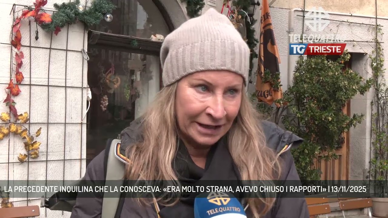 LA PRECEDENTE INQUILINA CHE LA CONOSCEVA: &laquo;ERA MOLTO STRANA, AVEVO CHIUSO I RAPPORTI&raquo; | 13/11/2025