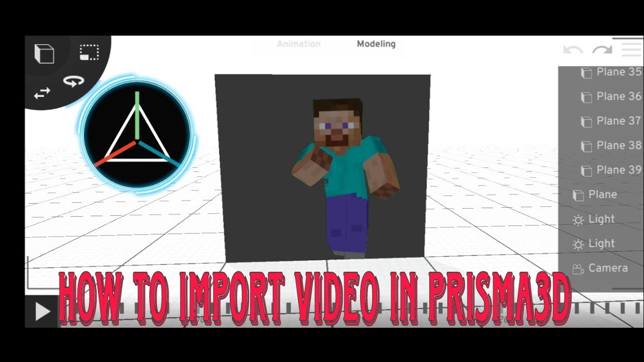 How to import video in prisma3d step-by-step |#prisma3dtoturial #prisma3d #prisma3danimation