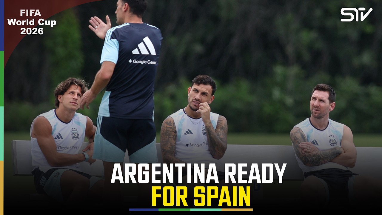 Argentina Final Training Session Before World Cup Final | FIFA World Cup 2026 | ZO1H