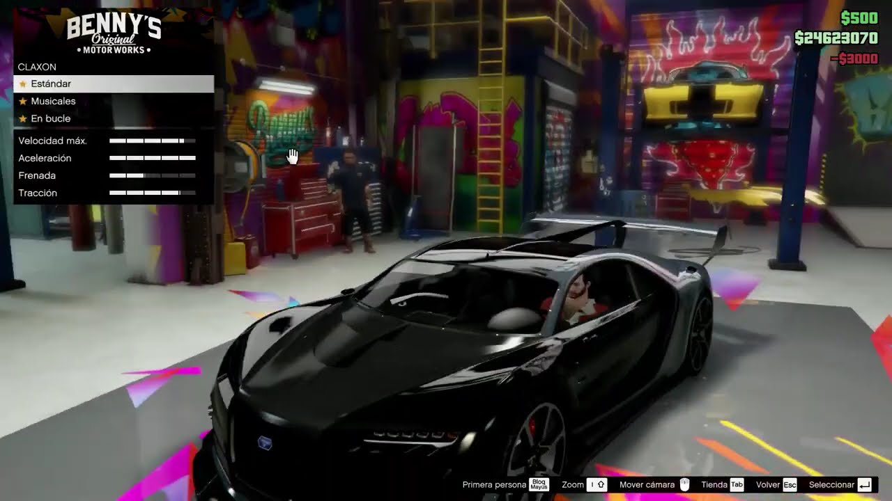 Gta 5 online ქართულად. ტუნინგი და TemurGvaradzis დატროლვა :D :D :D